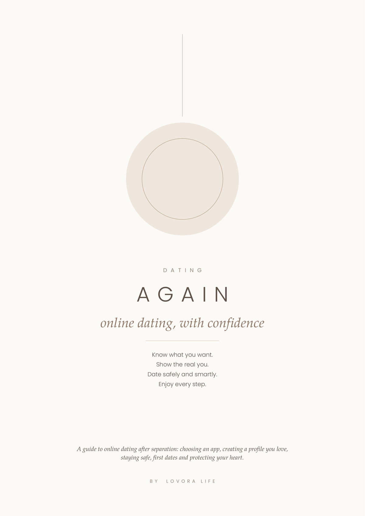 Dating Again guide cover