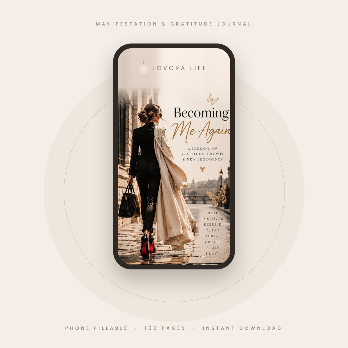 Becoming Me Again journal
