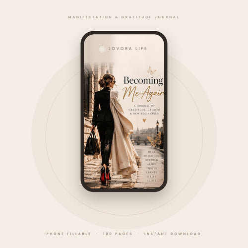 Becoming Me Again journal