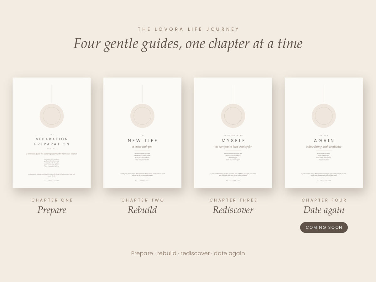The Lovora Life journey, four guides
