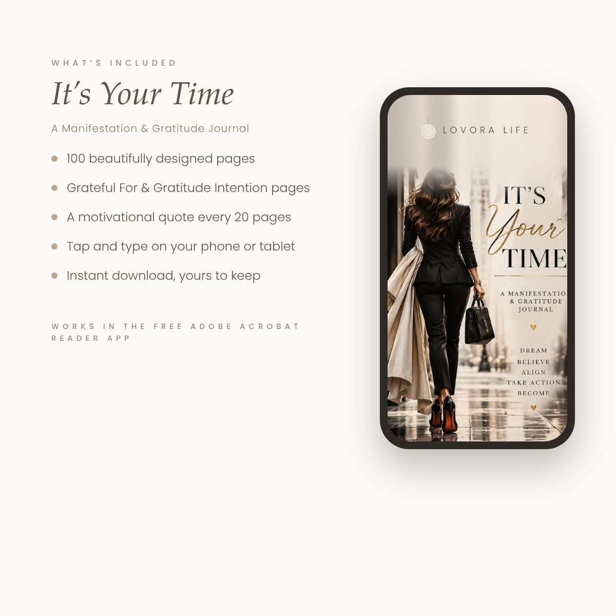 It's Your Time what's included