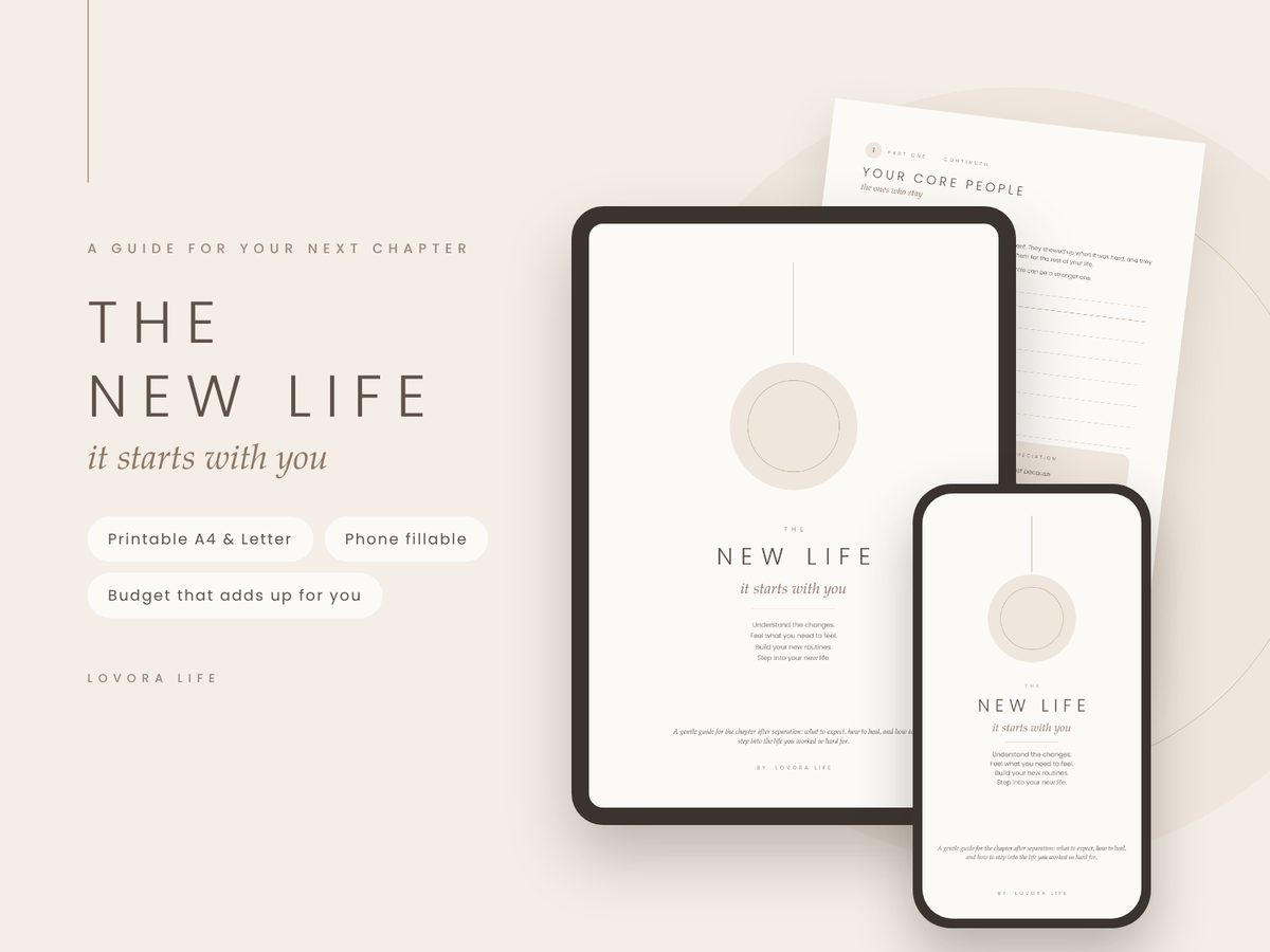 The New Life guide pages