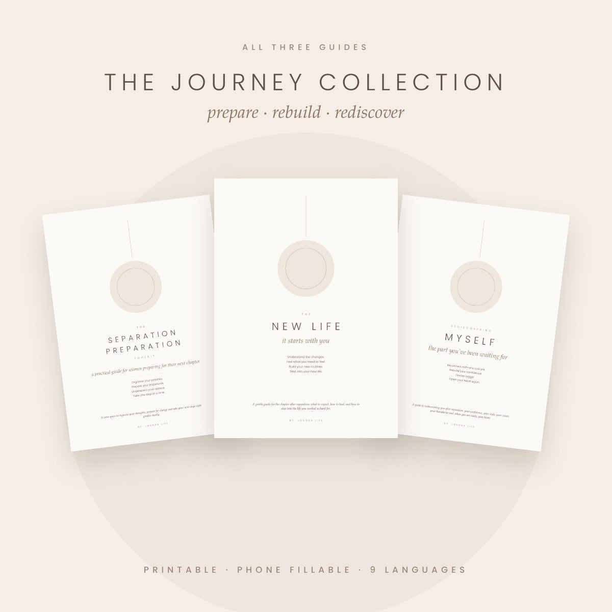 The Journey Collection: Separation Preparation, The New Life and Rediscovering Myself
