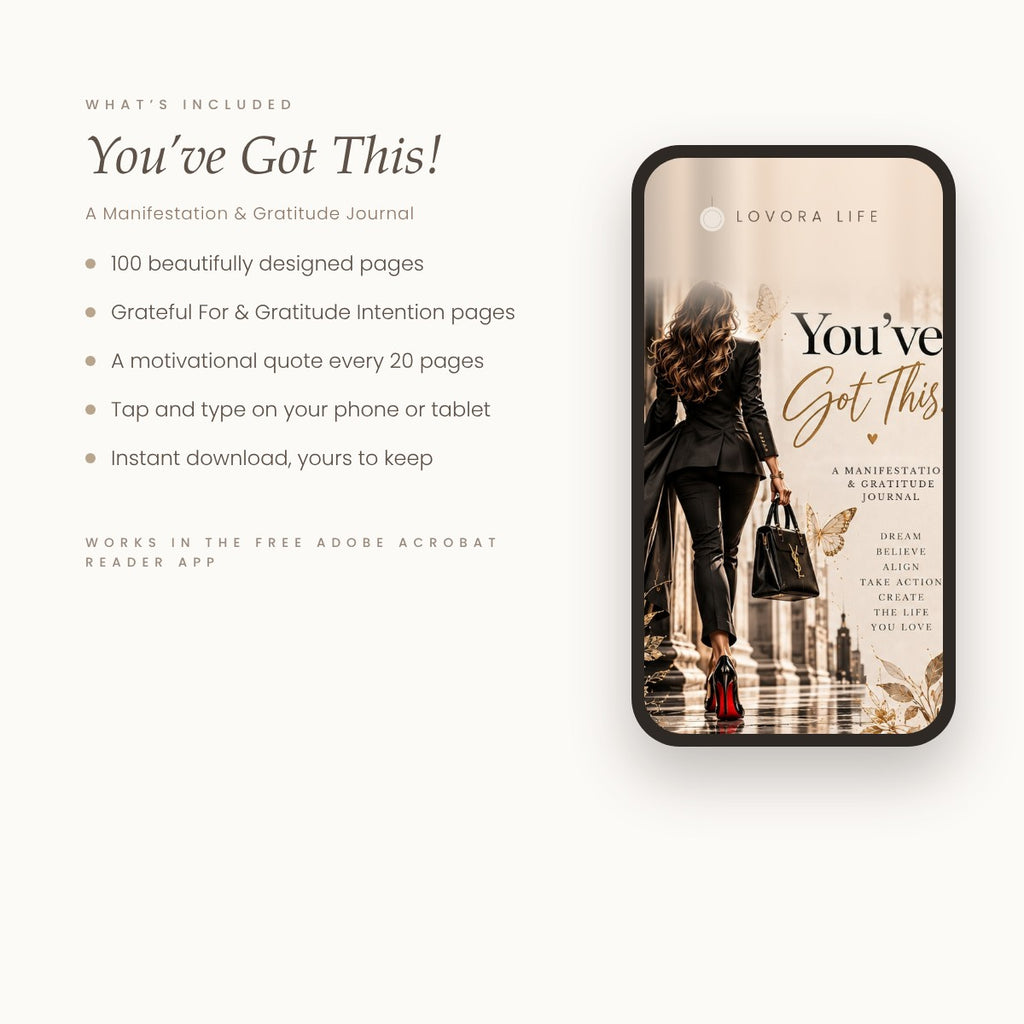 You've Got This what's included